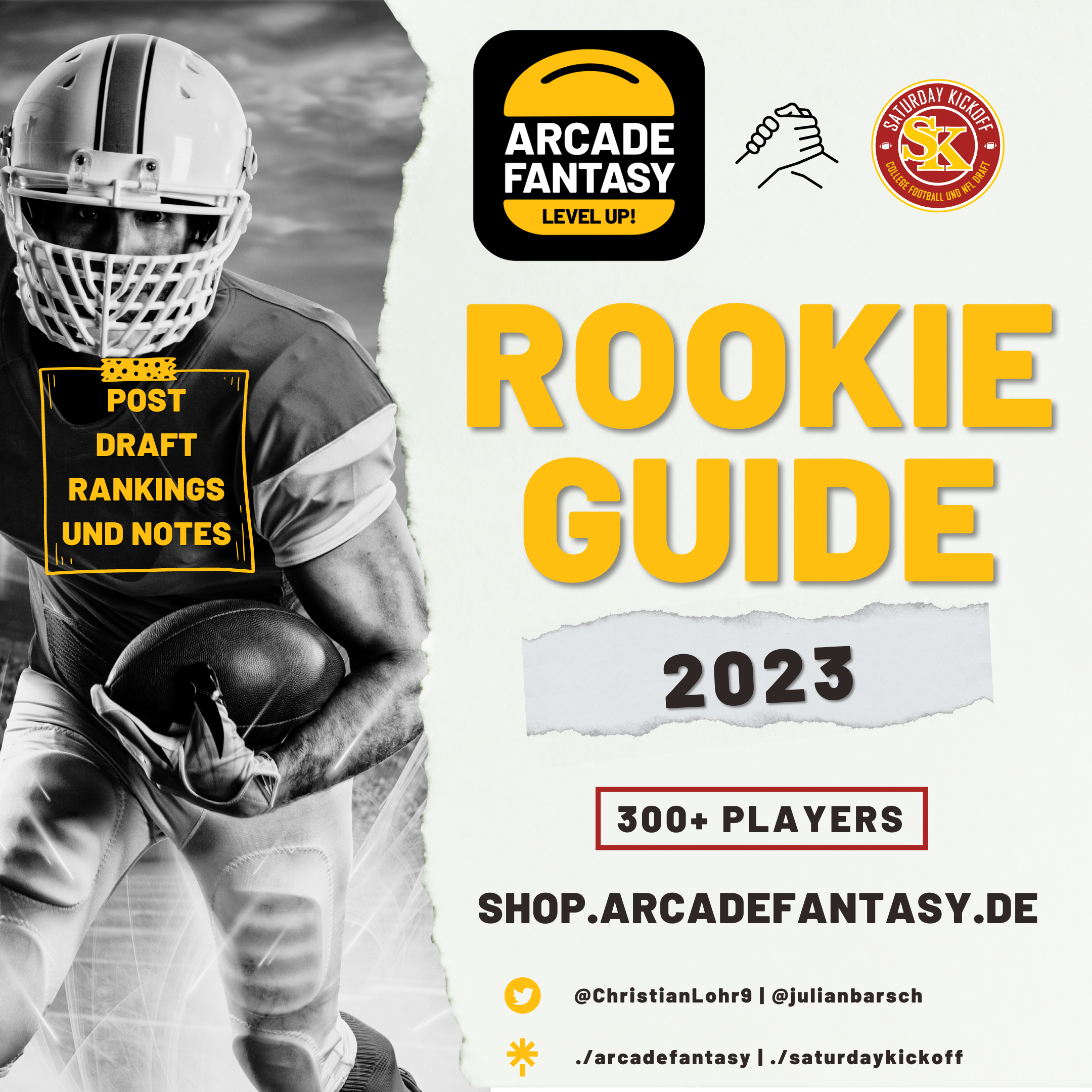 Rookie Guide 2023 - Elite Edition (Offense + IDP + Post Draft)